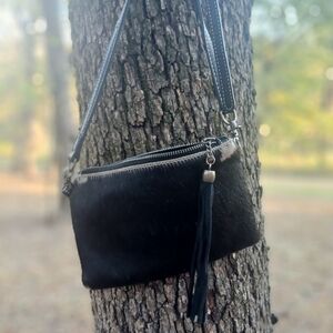 Montana West hair on Crossbody